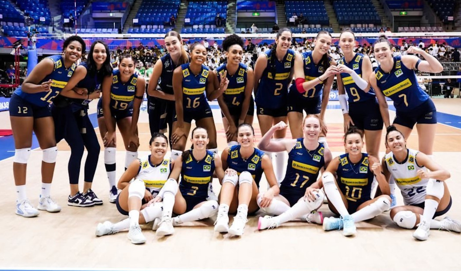 【巴西3-0日本】2025年世界女排联赛日本千叶站